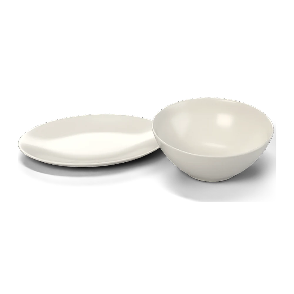 Oval Serving Platter & Salad Bowl